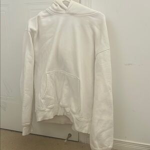Aritzia Sweatfleece in Cream